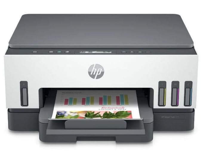 Impresora multifuncional de tinta HP Smart Tank 720, Impresión/Escaneo/Copia/Inalambrica - 1