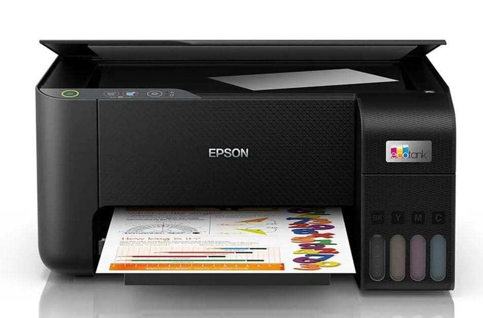 Impresora multifuncional de tinta Epson EcoTank L3210, Imprime / Escanea / Copia / USB - 1