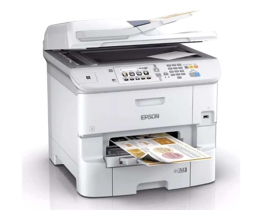 Multifuncional de tinta Epson WorkForce Pro WF-6590, Imprime, Escaner, Copia, Fax - 1