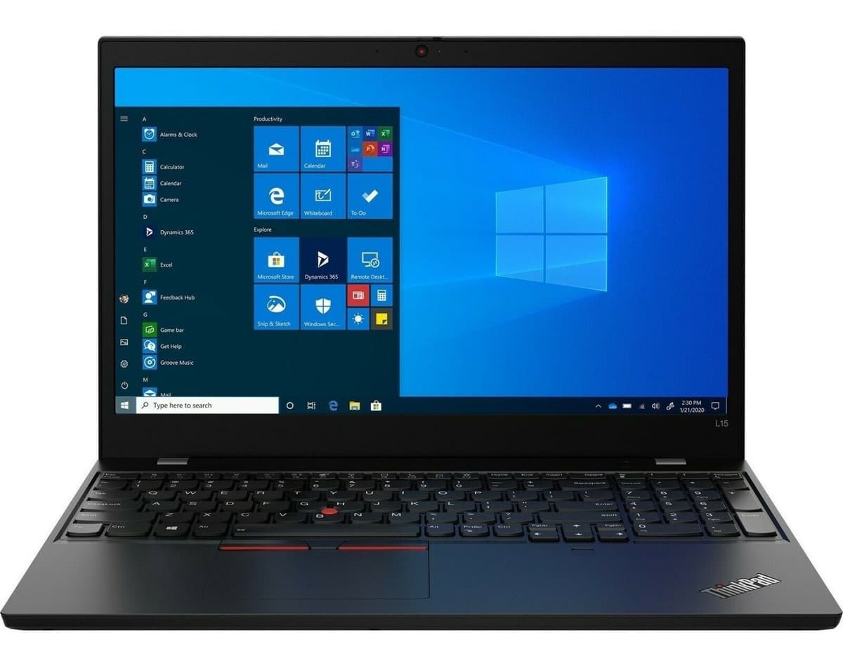 laptop  Lenovo ThinkPad L15 Gen 1, Pantalla 15.6" FHD IPS, Intel Core i3-10110U 2.10GHz, Memoria Ram 4GB DDR4 - 1