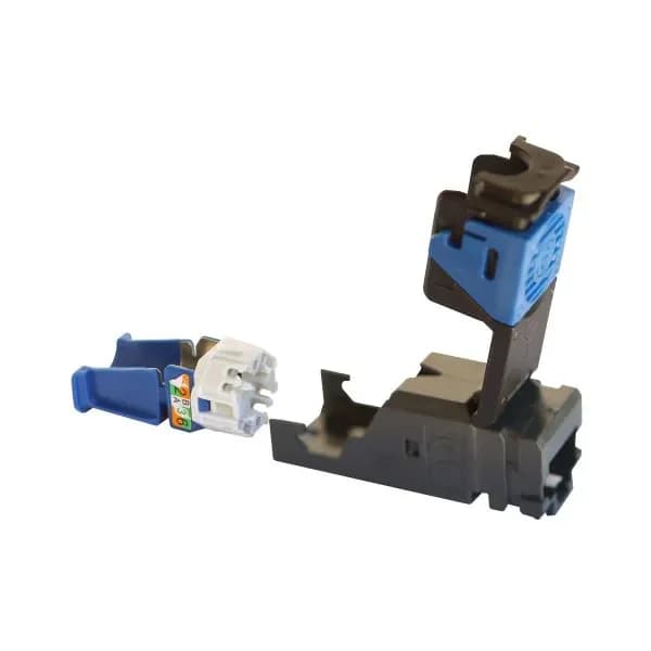 Pack 6 jacks rj45 cat6 para patch panel lcs3 - 1