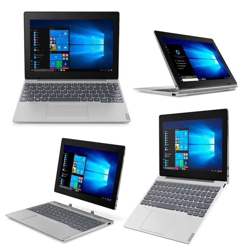 Notebook Lenovo IdeaPad D330, pantalla 10.1" HD IPS táctil, Procesador Celeron N4020, memoria RAM 8GB DDR4, windows 10 - 3