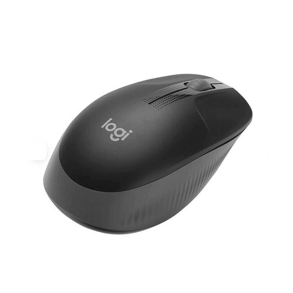 MOUSE LOGITECH M190 FULL-SIZE CHARCOAL WIRELESS - 1