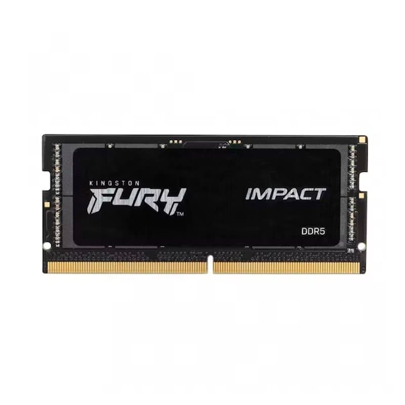Memoria SO-DIMM Kingston Fury Impact 16GB DDR5-4800MT/s, PC5-38400, CL38, 1.1V, 262-pin - 1