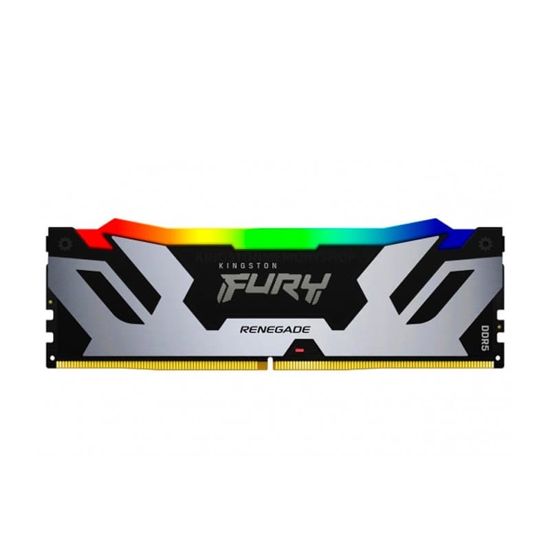 Memoria ram Kingston Fury Renegade, 16GB, DDR5 6400 MHz, PC5-51200, CL32, 1.4V, RGB. - 1