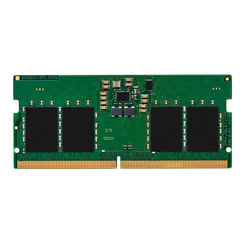 Memoria SODIMM Kingston 8GB DDR5-5600MT/s, PC5-44800, CL46, 1.1V, 262-pin, 1Rx16, Non-ECC - 1