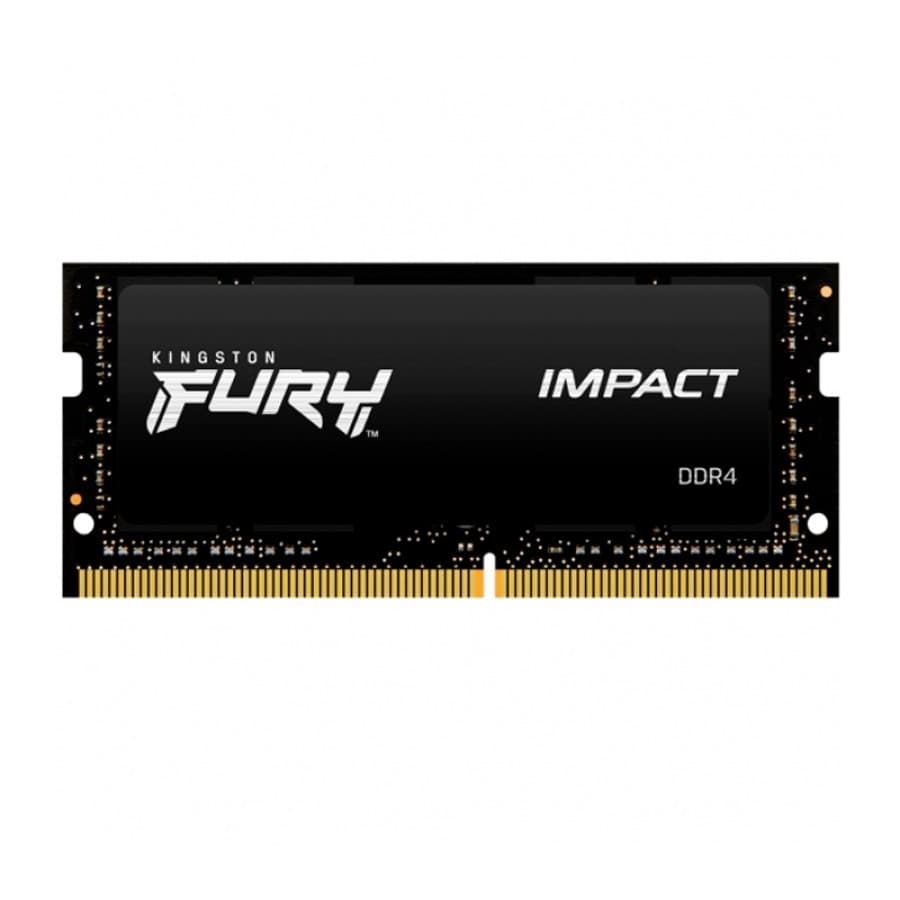 Memoria SODIMM Kingston Fury Impact, 8GB, DDR4, 3200 MHz, PC4-25600, CL20, 1.2V. - 1