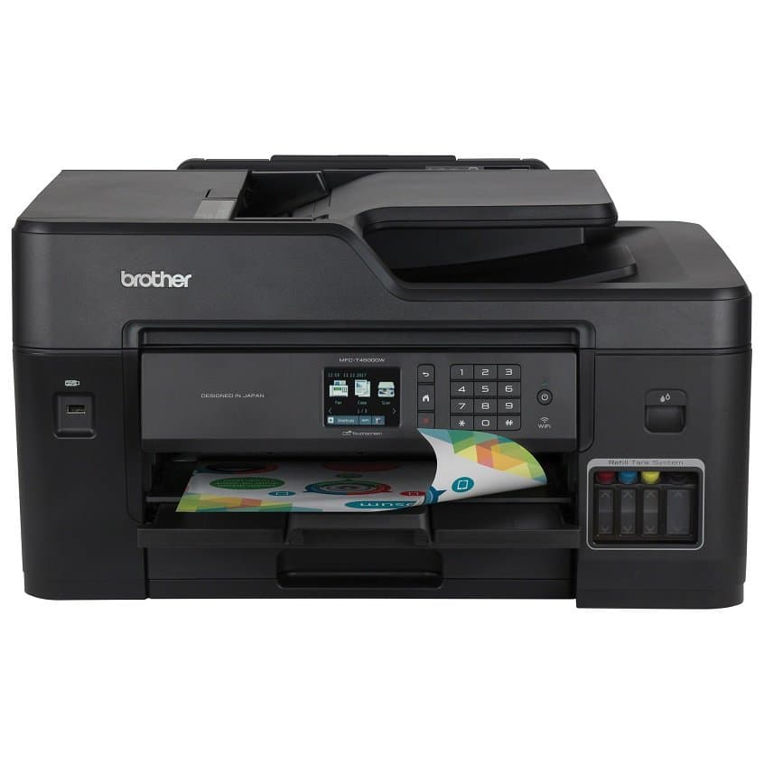 Impresora de inyección de tinta multifunción Brother MFC-T4500DW, A3+, dúplex, WIFI, LAN - 1