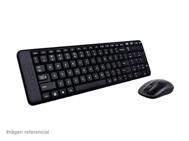 Kit Teclado y Mouse Logitech MK220, inalámbrico para fácil uso - 1