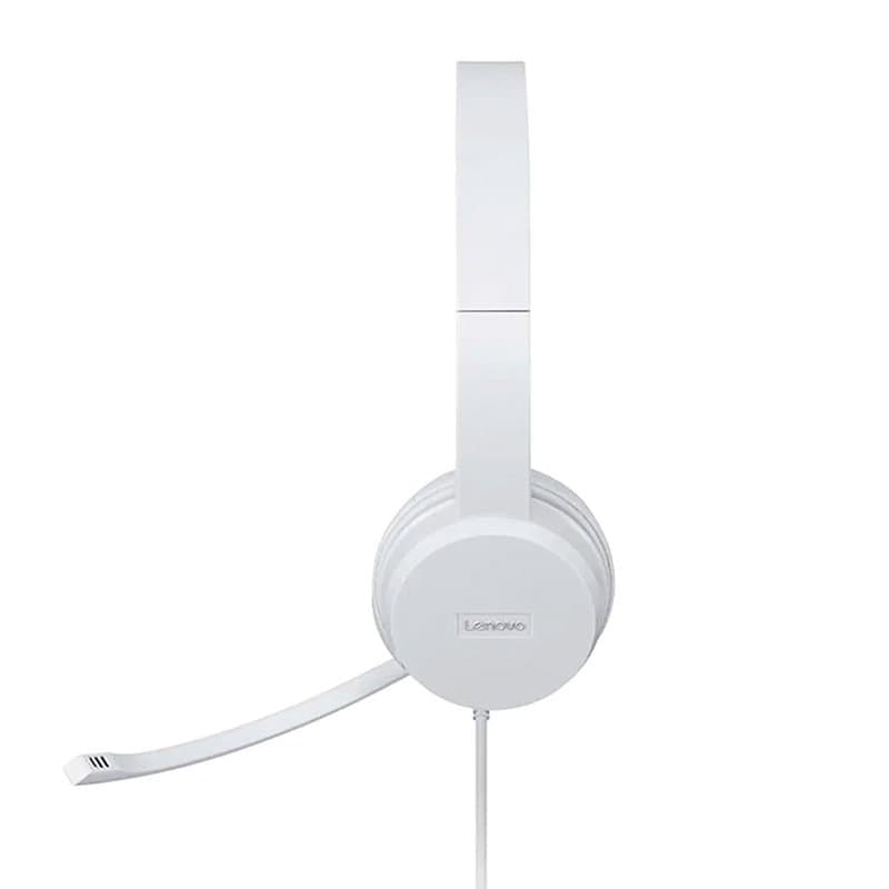 Auriculares Estereo con Microfono Lenovo 110, Interfaz USB Tipo-A, Color Cloud Grey (Gris) - 2