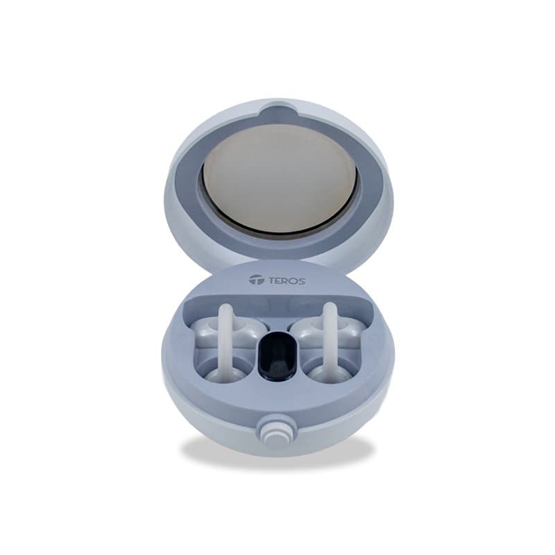 Audífonos Inalámbricos TEROS TE-80712W, Bluetooth, Carga Tipo C, blanco Titanium - 2