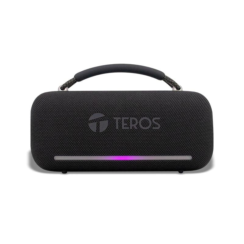 Parlante Inalámbrico Teros Vibes VB-6049BLK, 60W, BT 5.3, 4000 MAH, USB, Luces LED, Negro - 1
