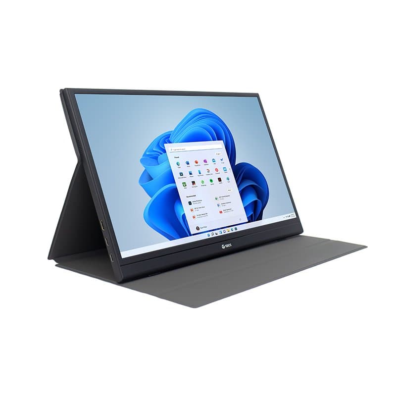 Monitor Portátil TEROS TE-1501S, 15.6" FHD IPS, mini HDMI, USB-C, Audio Out, Altavoces - 1