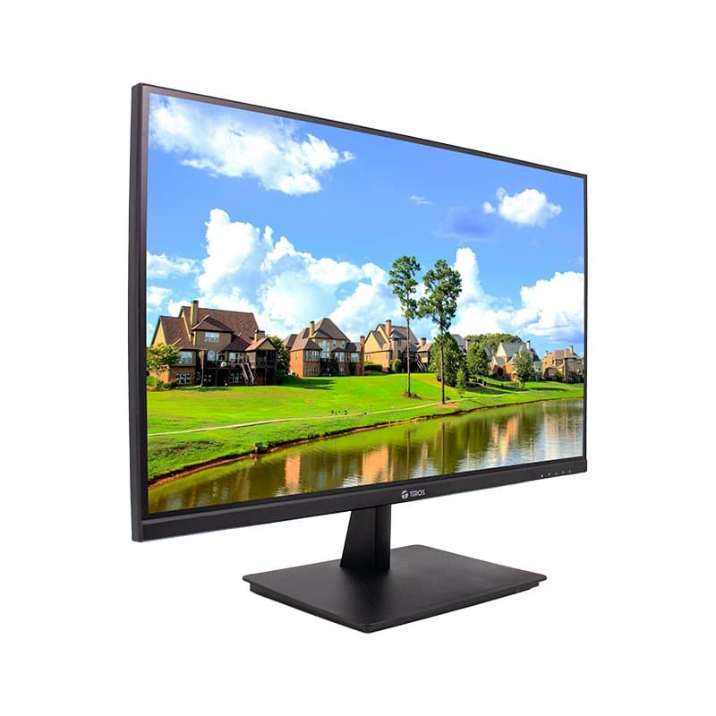 Monitor Plano TEROS TE-2420CS, 24" WUXGA IPS, 100Hz, 5ms, HDMI, VGA, Negro - 1