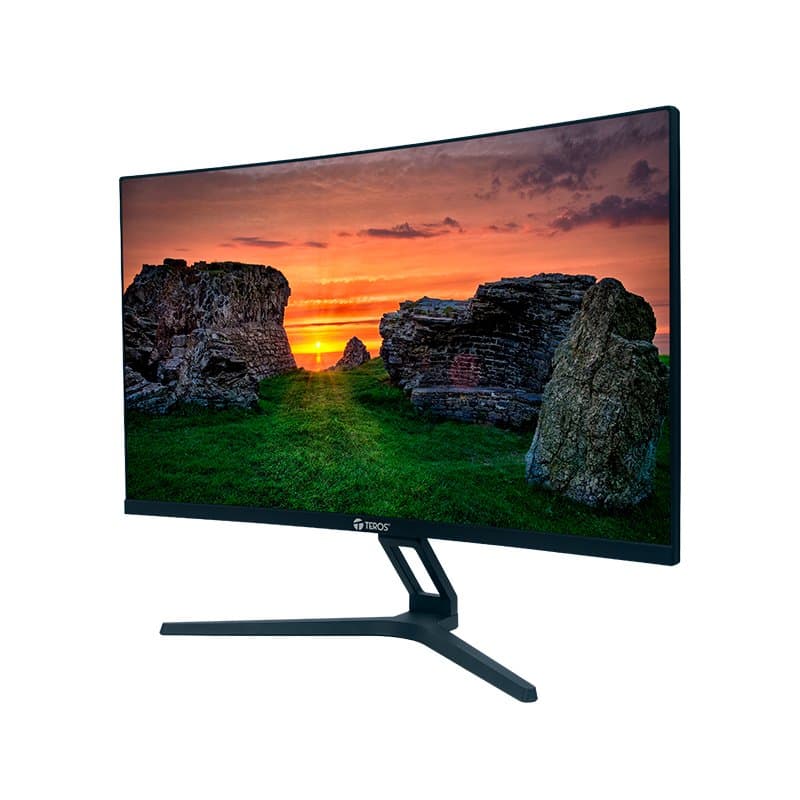 Monitor curvo Teros TE-2734S, 27" FHD VA, 144HZ, 1MS, HDMI, DP, Audio out - 1