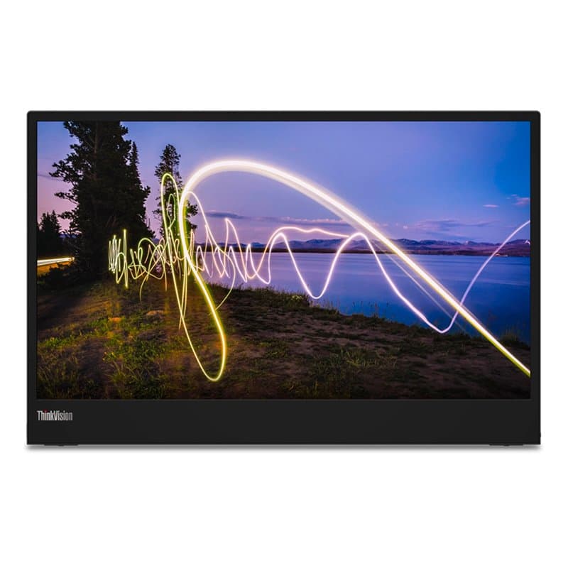 Monitor Lenovo ThinkVision M15 15.6" WLED IPS 1920x1080, 2x USB-C 3.2 G1 (DP 1.2 Alt Mode) - 1