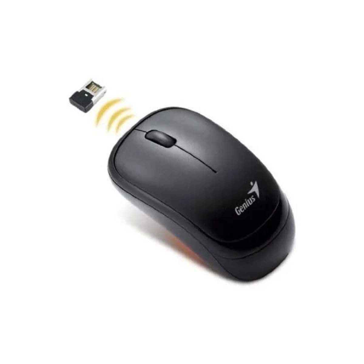 Mouse óptico Inalámbrico Genius NX-7000, BlueEye, 1200 dpi, 2.4GHz, 2 botones, Negro. - 1