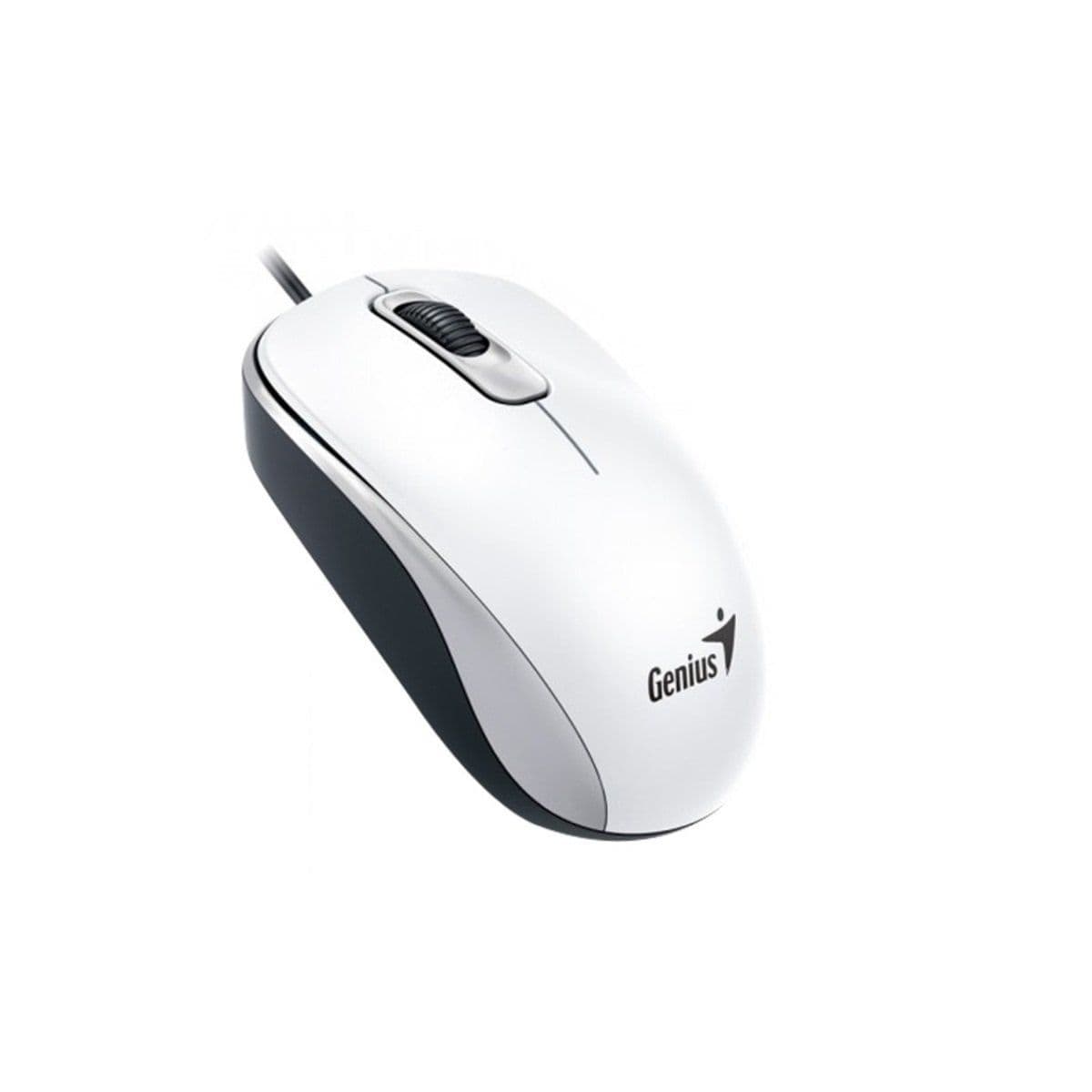 Mouse óptico Genius DX-110, 1000 dpi, USB, 2 botones, Negro, 1.50 mts. - 2