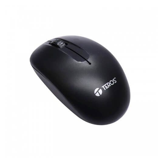 Mouse Optico Inalambrico Pila Recargable Teros Te5031 - 1