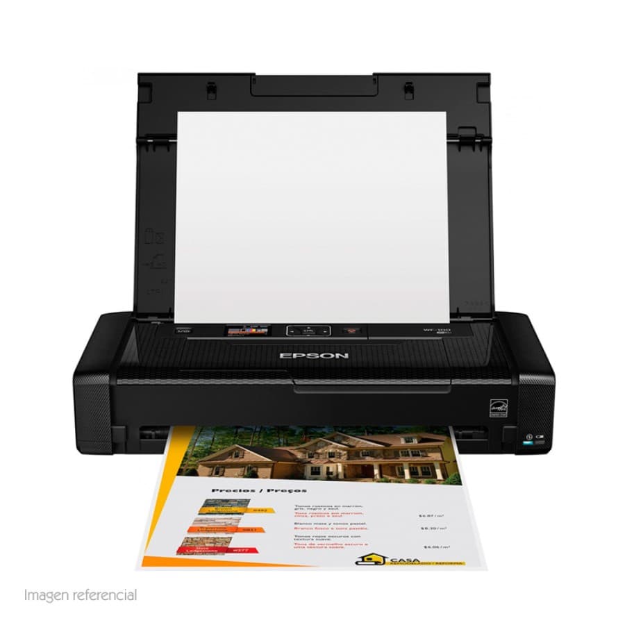 Impresora Portatil de tinta Epson WorkForce WF-100, WiFi, USB. - 1