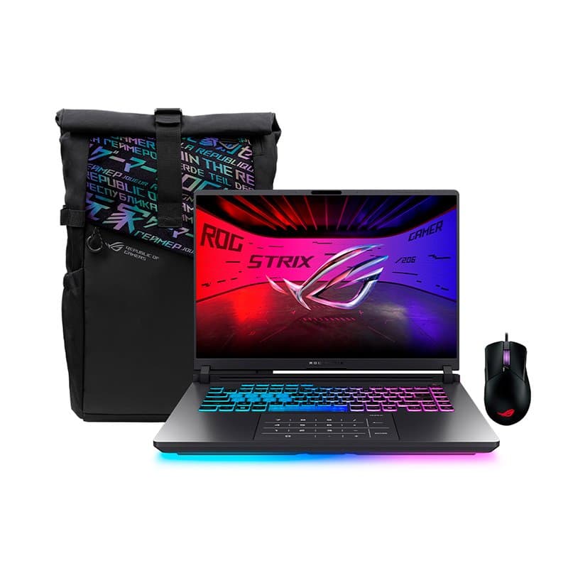 Laptop ASUS ROG Strix G16 G614FP-RV010W/16" WUXGA IPS/Ryzen 9 9955HX 5.4G/16G DDR5/1TB SSD M.2 - 1