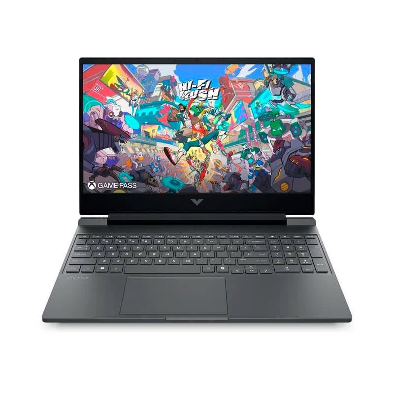 Laptop HP Victus Gaming 15-fa2035la, 15.6” FHD IPS, Core i5-13420H hasta 4.6G, 8GB DDR4 - 1
