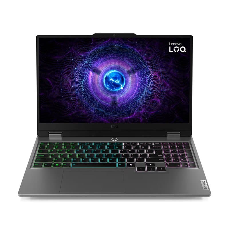 Laptop Gaming Lenovo LOQ 15IAX9, 15.6" FHD IPS, Core i5-12450HX hasta 4.4GHz, 16GB Ram, DDR5 - 1