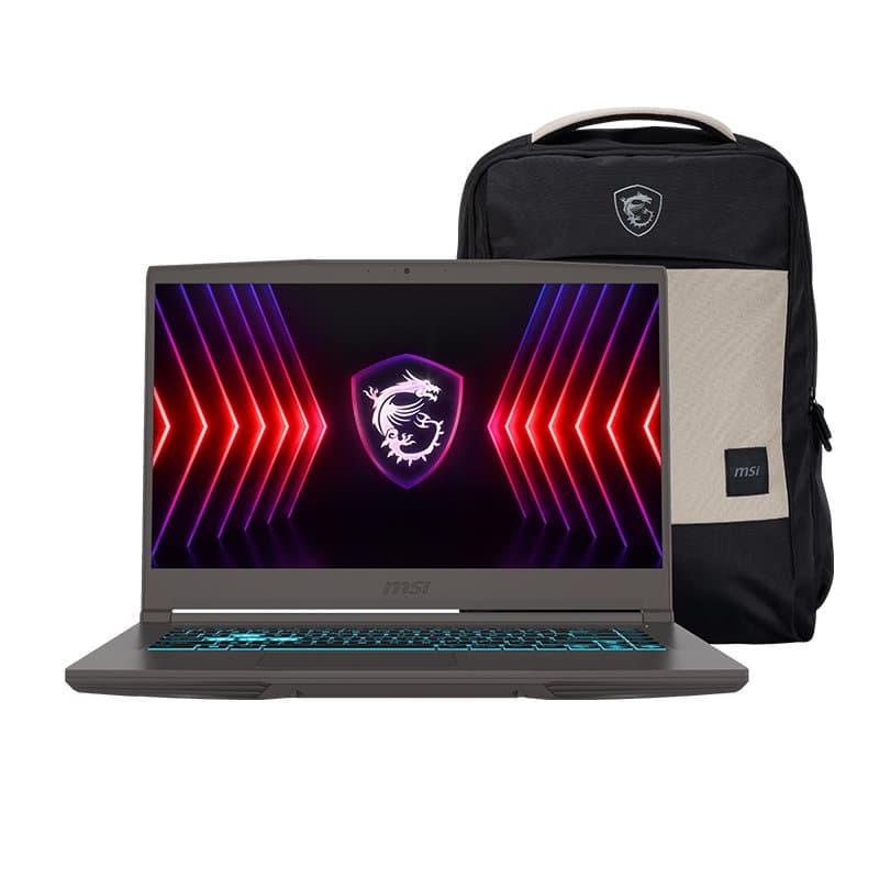 Laptop Gaming MSI Thin 15 B13UC 15.6" FHD IPS, Core i5-13420H hasta 4.6Hz 16GB Ram DDR4-3200 - 1