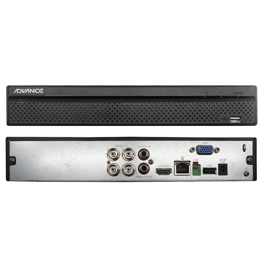 DVR Advance XVR4104HS 5 en 1, 4 Canales HD 1080N, H.264, HDMI, VGA, Soporte IP, Audio Bidireccional, Control PTZ, Acceso Móvil, USB y Red Ethernet - 2