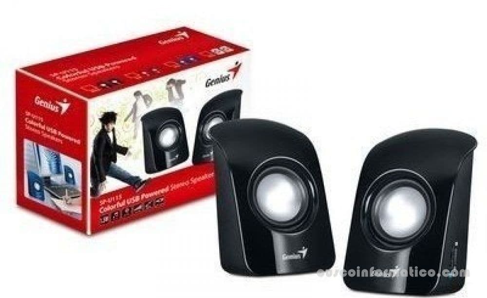 Parlantes estereo USB GENIUS - 4