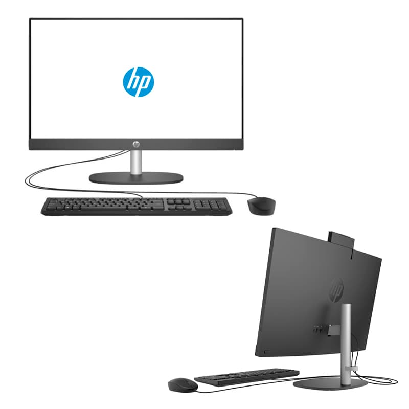 AIO HP ProOne 245 G10, 23.8" LCD LED FHD UWVA, AMD Ryzen 5 7520U 2.8/4.3GHz, 8GB LPDDR5 - 1