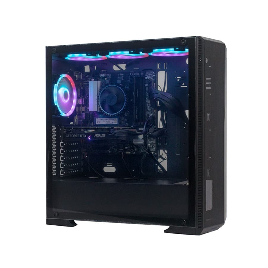 PC TEROS TE-9000G Core i7 14700F 2.1/5.4GHz 16GB DDR5-5600, 1TB SSD, RTX3050 8GB Ubuntu, negro - 1