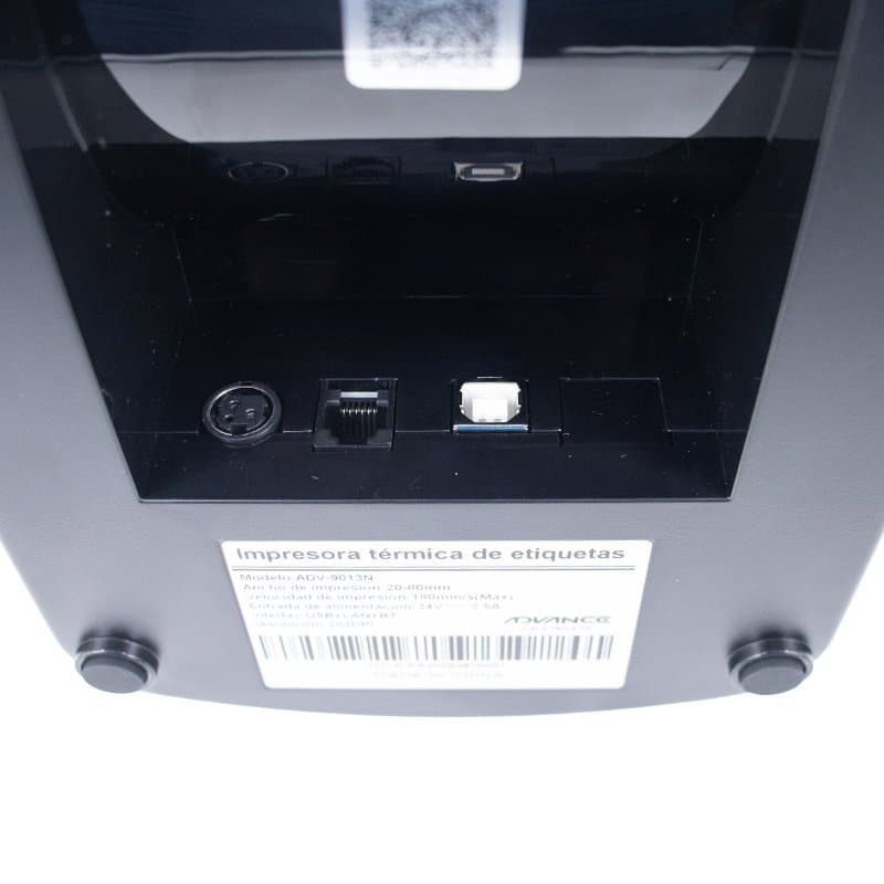 Impresora térmica Dual ADVANCE ADV-9013N, USB . Impresion de Etiquetas y Boletas - 3