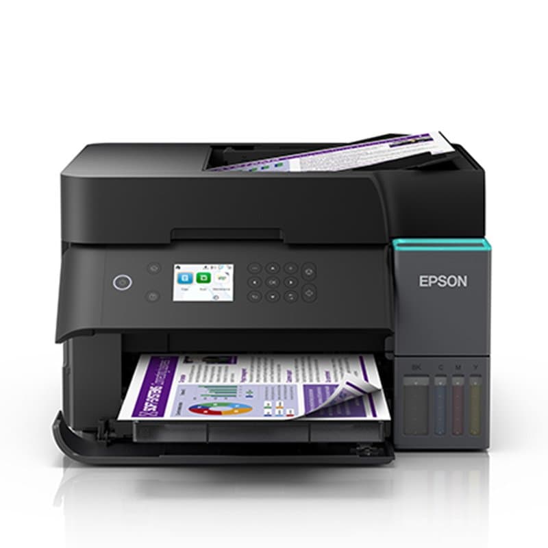 Impresora Multifuncional de tinta Epson EcoTank L6370, imprime/escanea/copia/Wi-Fi/Ethernet/USB - 1