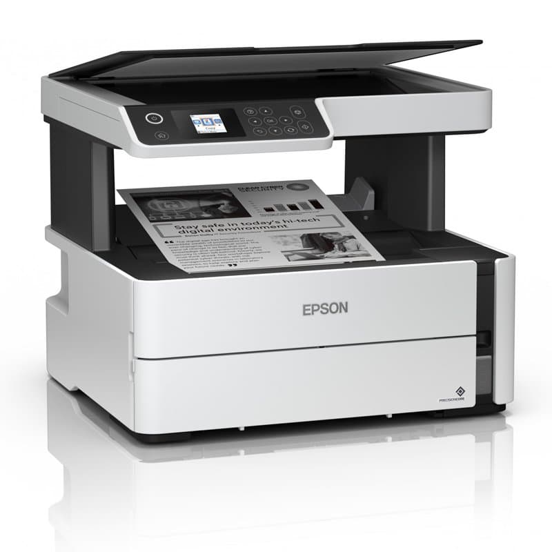 Multifuncional de tinta Epson EcoTank ET-M2170, imprime/escanea/copia, USB/LAN/WiFi. - 1