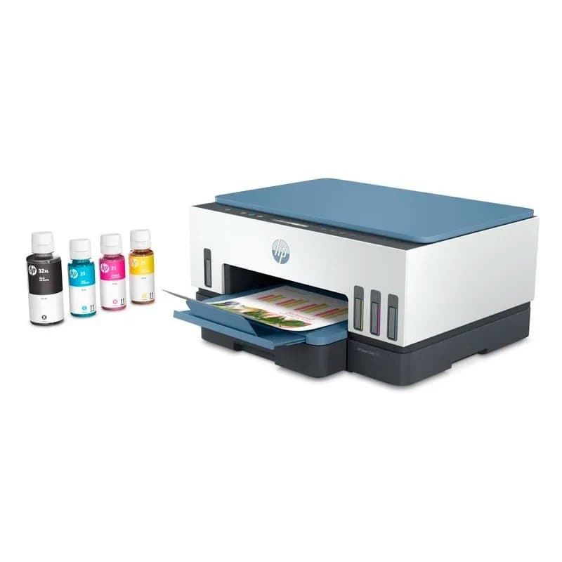 Multifuncional de tinta HP Smart Tank 725, Impresión/Escaneo/Copia/Wi-Fi/Bluetooth LE/USB - 2
