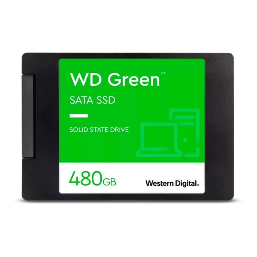 Unidad en estado solido Western Digital Green, WDS480G3G0A, 480GB, SATA 6Gb/s, 2.5", 7mm. - 1