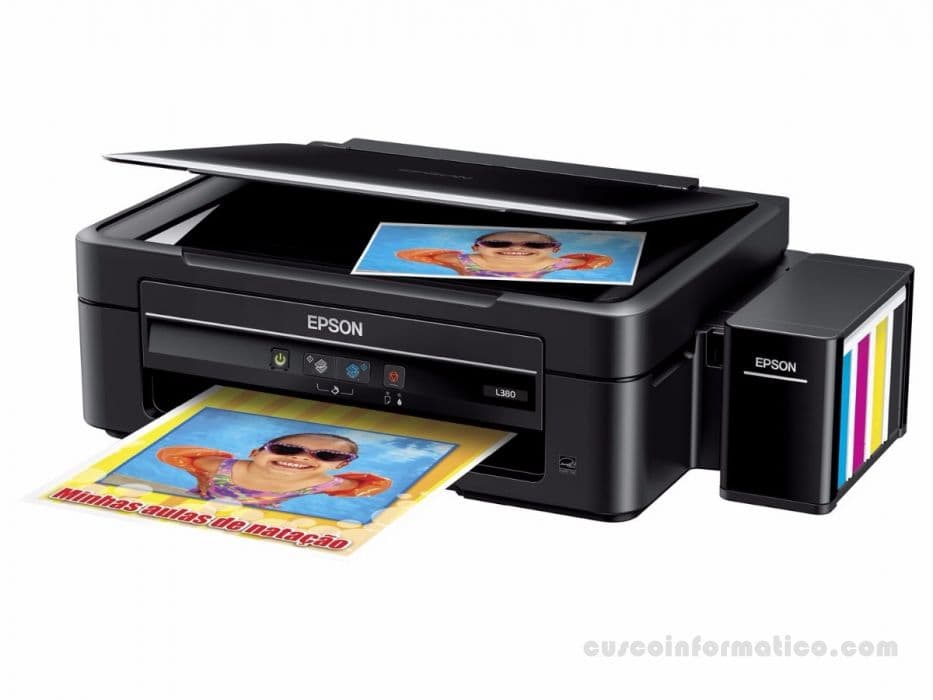 Impresora Multifuncional de tinta continua Epson L380 - 1