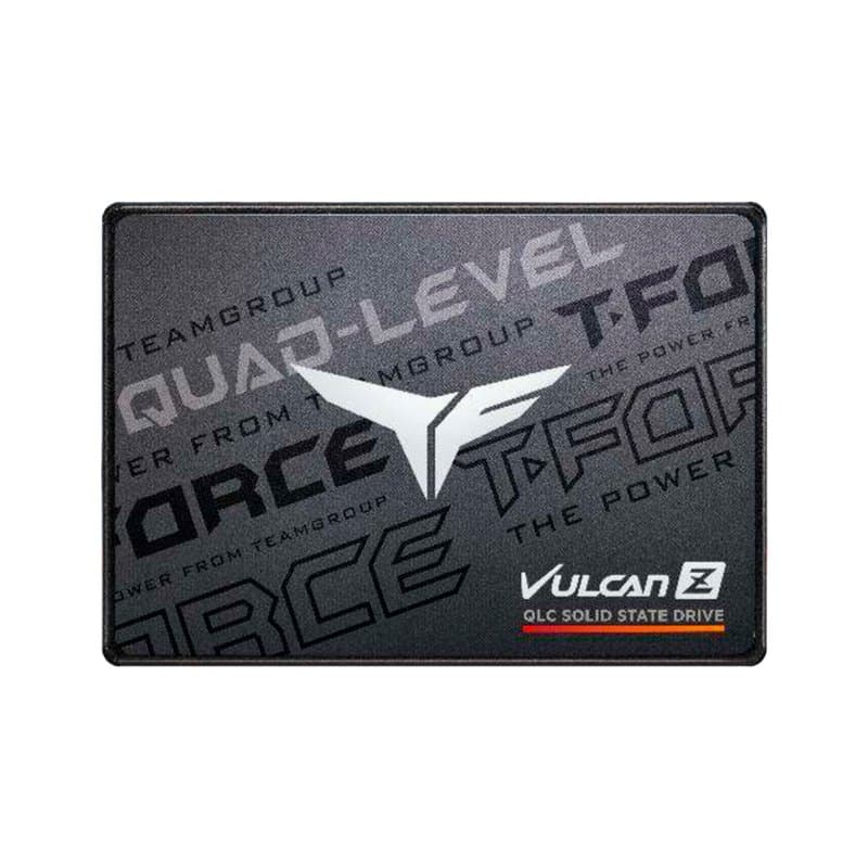 Unidad en estado solido TeamGroup T-Force Vulcan Z QLC, 256GB, SATA III 6.0Gb/s, 2.5" - 1