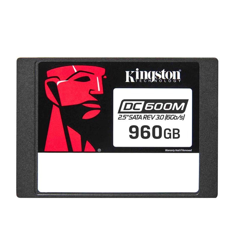 Unidad en estado solido Kingston DC600M 960GB, SATA Rev. 3.0 (6Gb/seg), 2.5" - 1