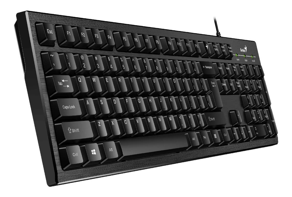 Teclado Genius Smart KB-101 USB, con función de teclas programables para mayor facilidad - 2