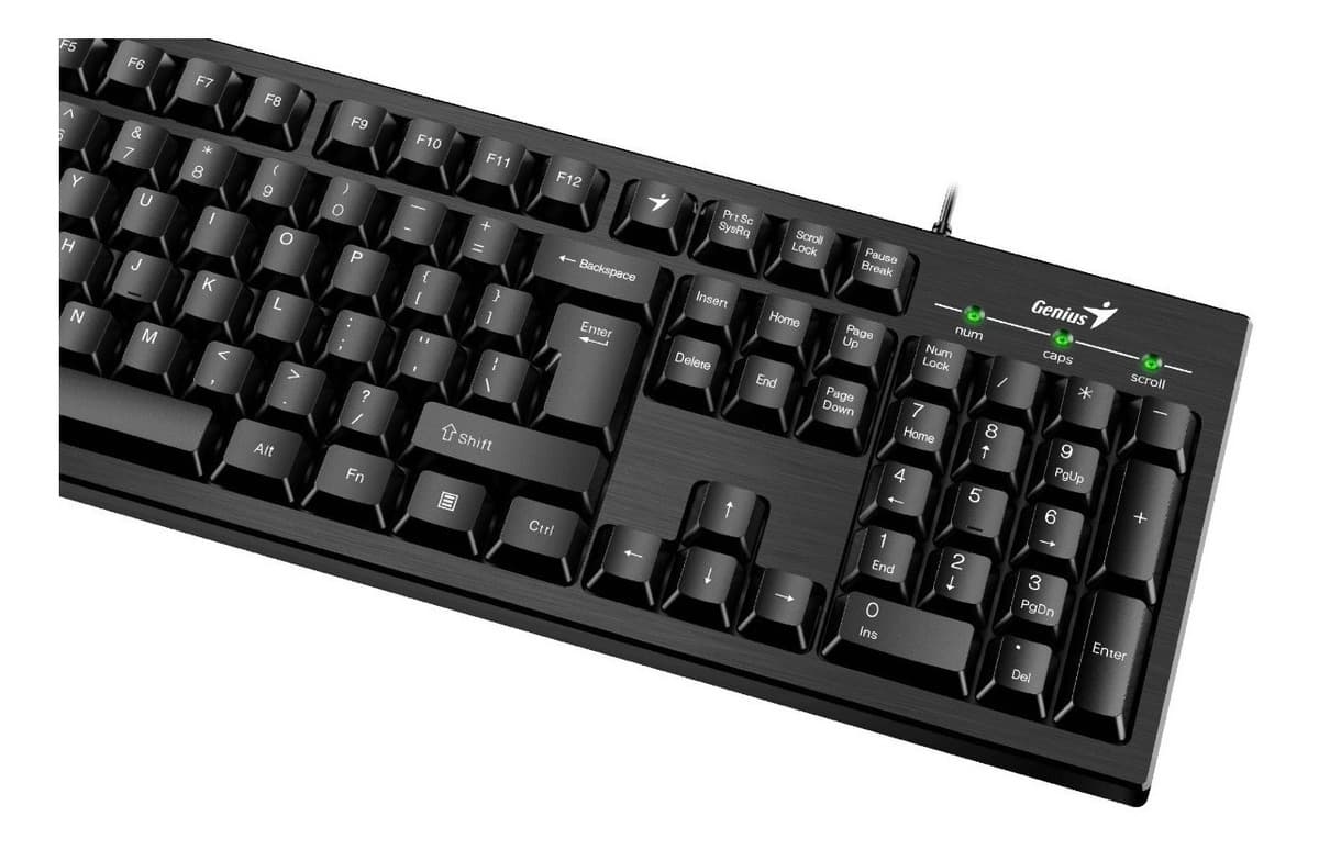 Teclado Genius Smart KB-101 USB, con función de teclas programables para mayor facilidad - 3