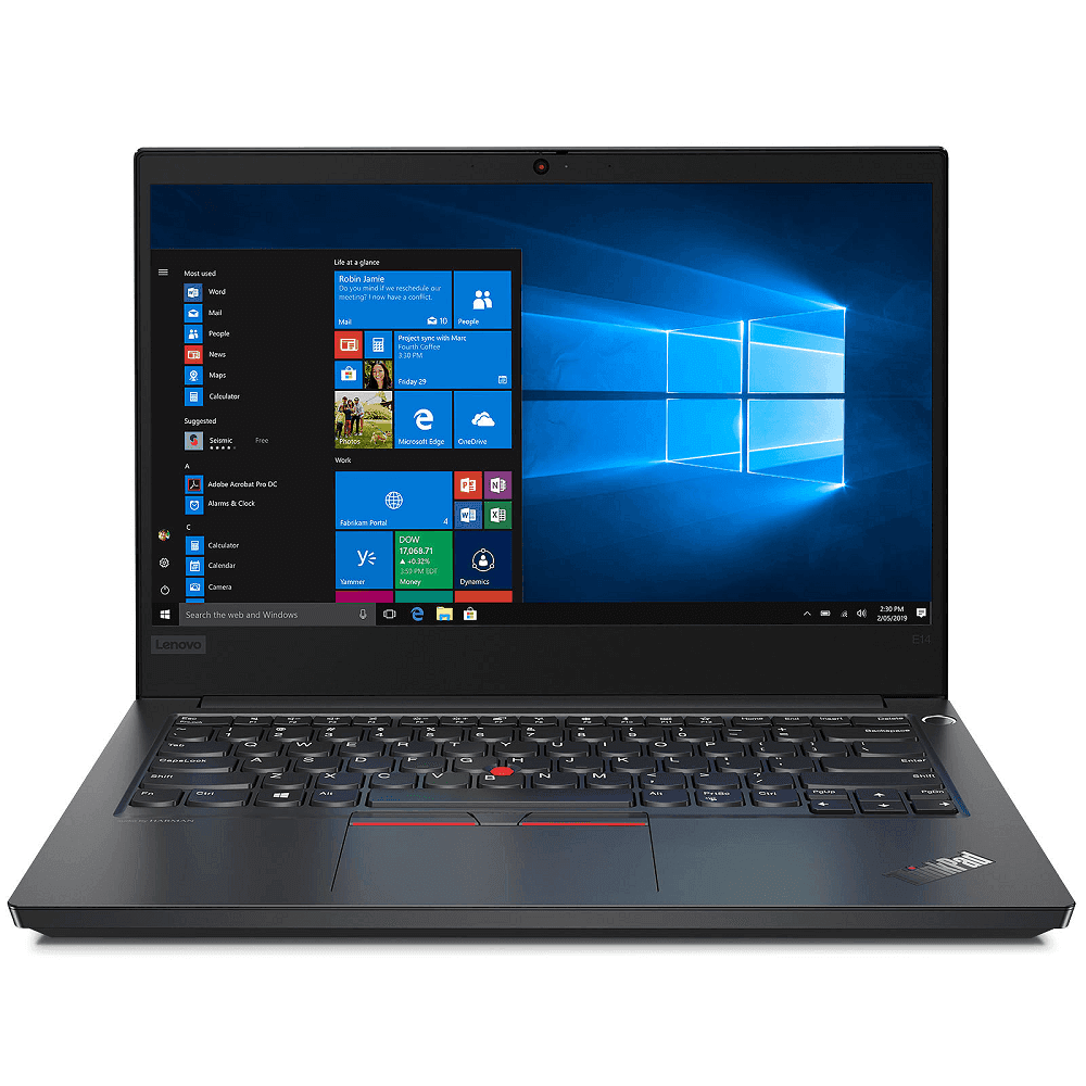 Notebook Lenovo ThinkPad E14 Gen2, Pantalla 14" FHD, Intel Core i7-1165G7, RAM 8GB, disco SSD 512GB NVMe, Windows 10 Pro - 1