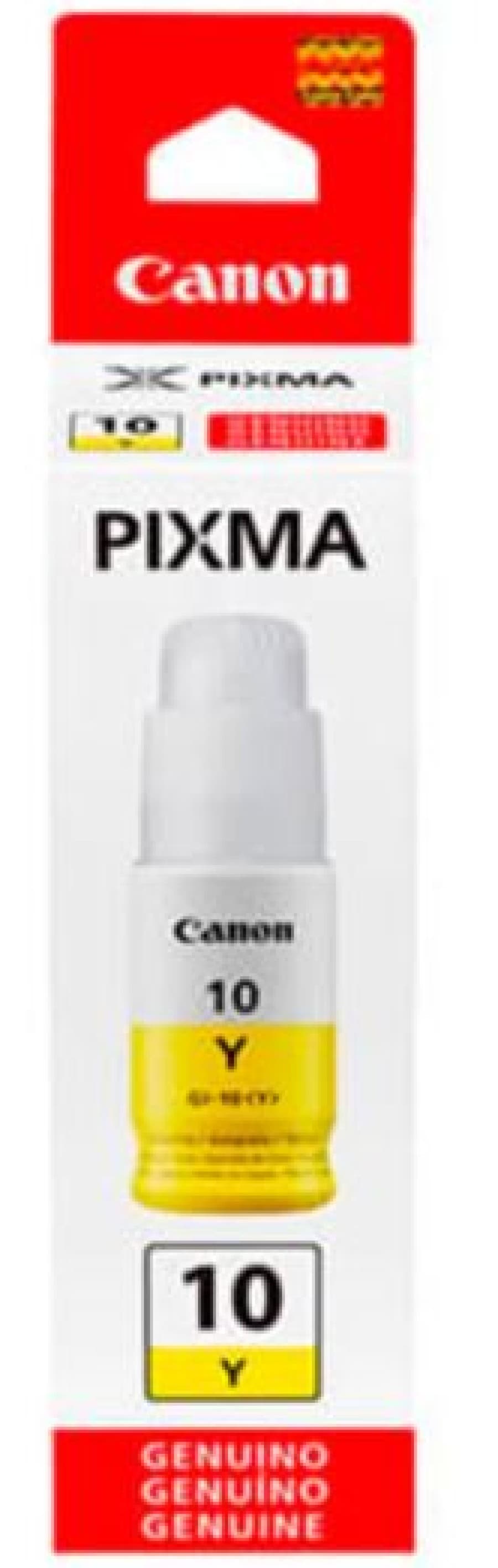 Botella de Tinta Canon GI-10 Yellow - 1