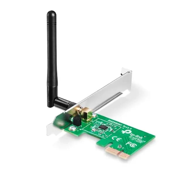 Tarjeta Wireless TP-Link TL-WN781N, 2.4GHz, 802.11b/g/n, 150Mbps, 2 dBi, PCI-e - 3
