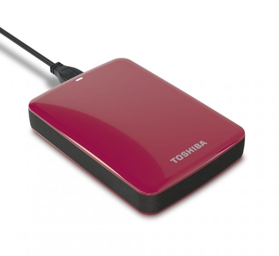 Disco duro externo Toshiba Canvio Connect 1 TB, USB 3.0 - 3