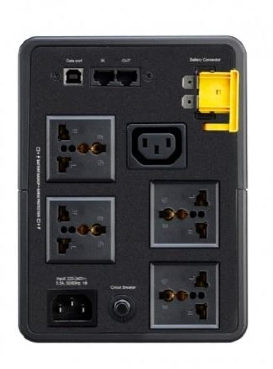 UPS de línea interactiva APC by Schneider Electric Back-UPS - 1.20kVA/650W - 2