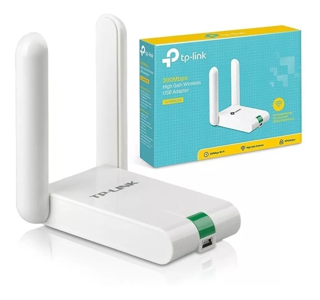 Adaptador Wifi 300Mbps Tp-Link TL-WN822N - 1