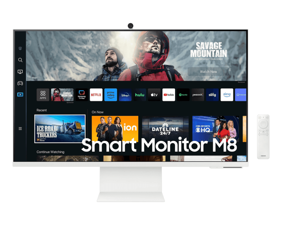 Monitor Inteligente Samsung S32FM801UL – 32” 4K UHD, VA, USB-C, HDMI, Altavoces, VESA, Concentrador USB - 1