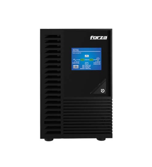 UPS ON-LINE 4 TOMAS 2000VA / 1600W 220V 4-NEMA 40-70HZ FORZA - 1